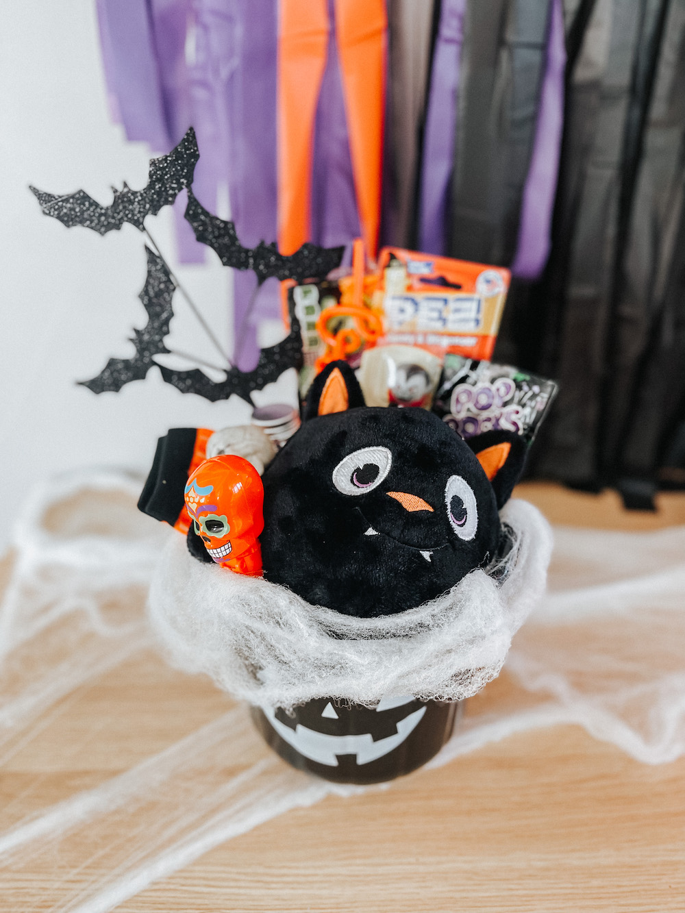 spooky baskets for kids
